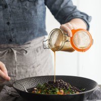 Pouring Dressing