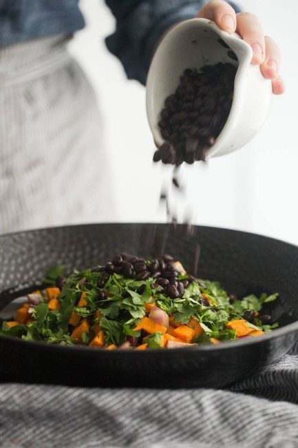 Adding Black Beans