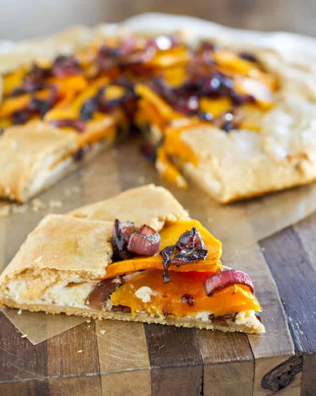 Roasted Butternut Squash Galette