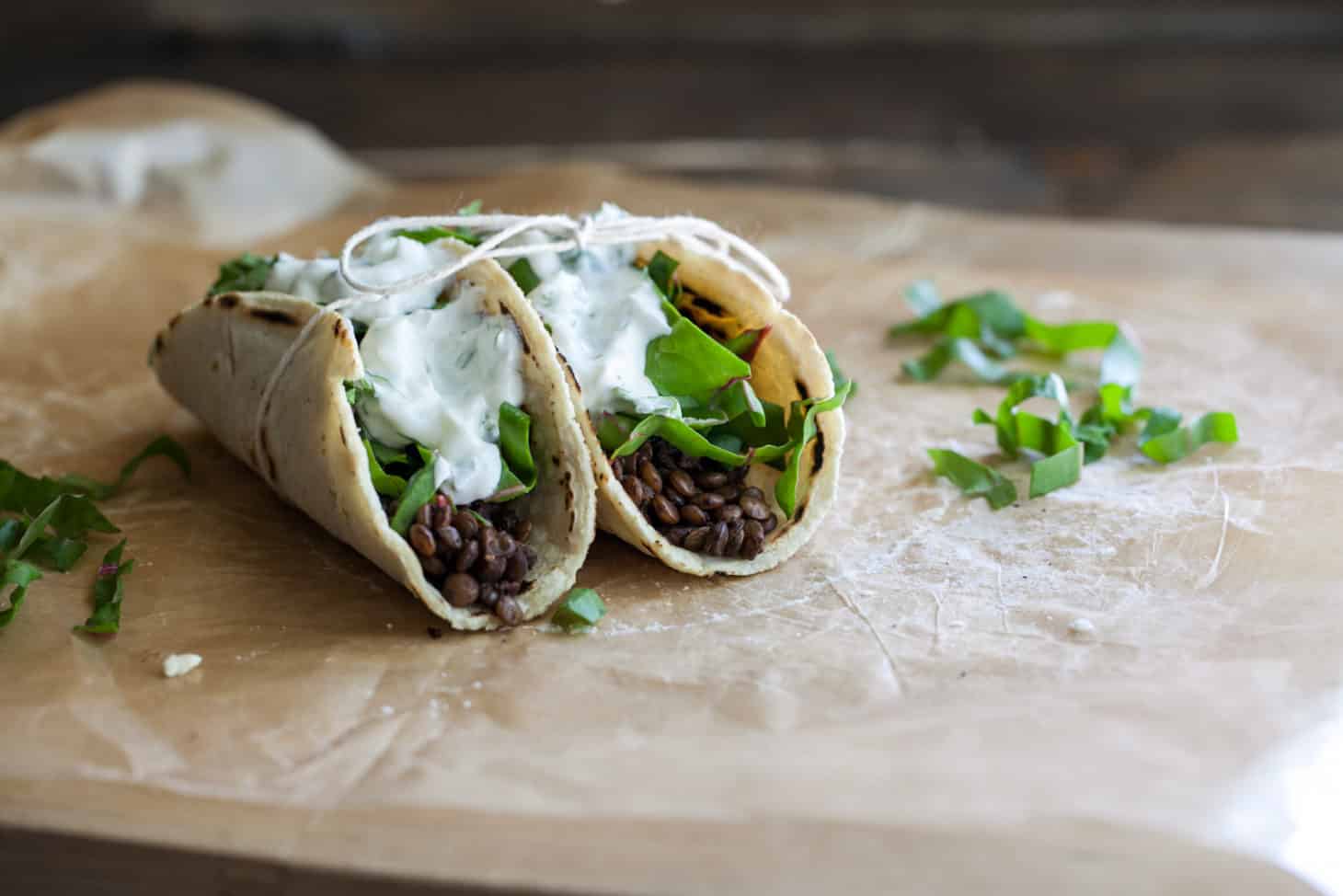 Lentil and Swiss Chard Tacos (with Homemade Corn Tortillas)