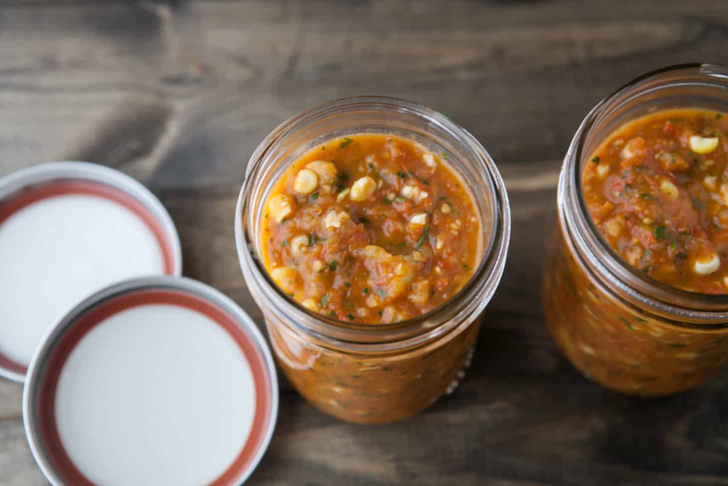 Roasted Tomato and Corn Salsa