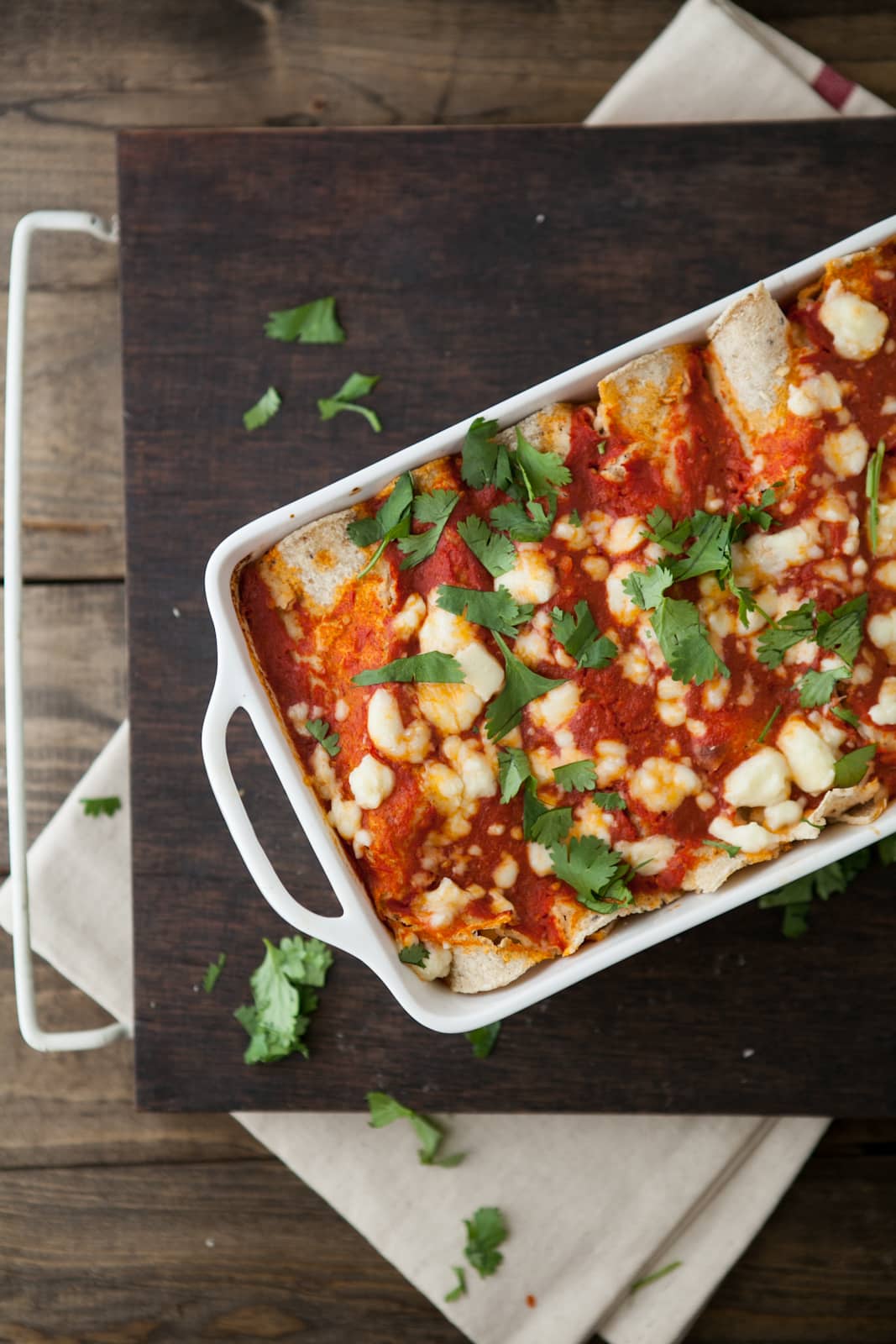 Roasted Corn and Ricotta Enchiladas- Sweet Corn Recipes | http://todays-picks.store