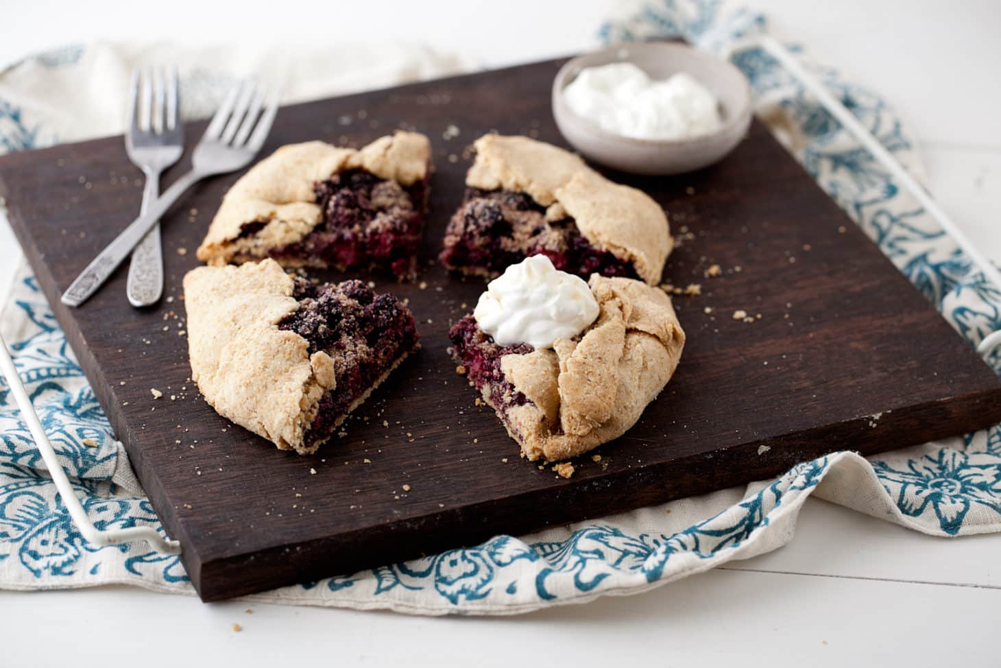 Blackberry Cardamom Crostata