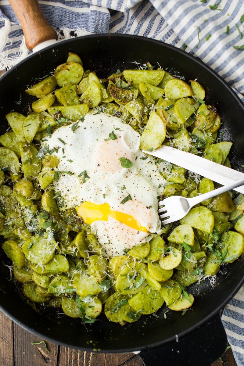 Pesto Potato Skillet | http://todays-picks.store