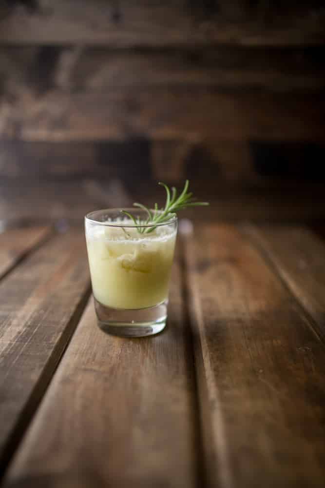 Apple, Pear and Gin Cocktail