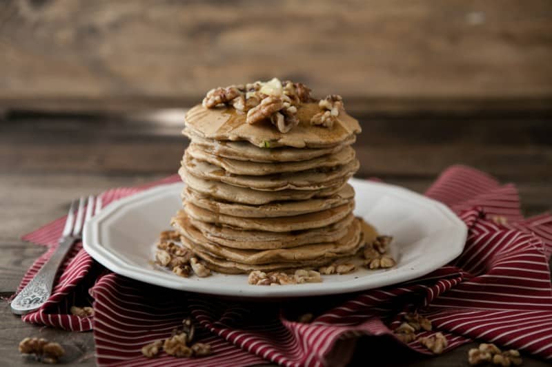 Zucchini Bread Pancakes