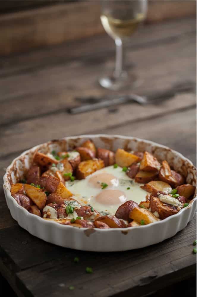 Smoked Paprika Potato Egg Bake