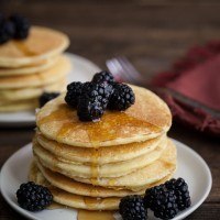 Einkorn Ricotta Pancakes