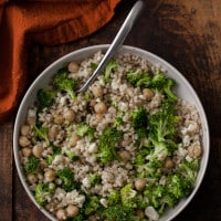 Broccoli Barley Bowl