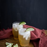 Ginger Lime Fizz | Naturally Ella