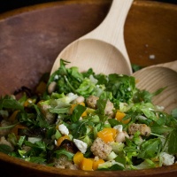 White Bean and Butternut Squash Salad