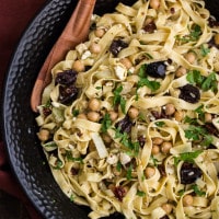 Mediterranean Einkorn Pasta | Naturally Ella