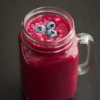 Blueberry Black Tea Smoothie | Steeped
