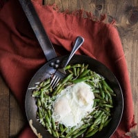 Egg and Green Bean Skillet | @naturallyella