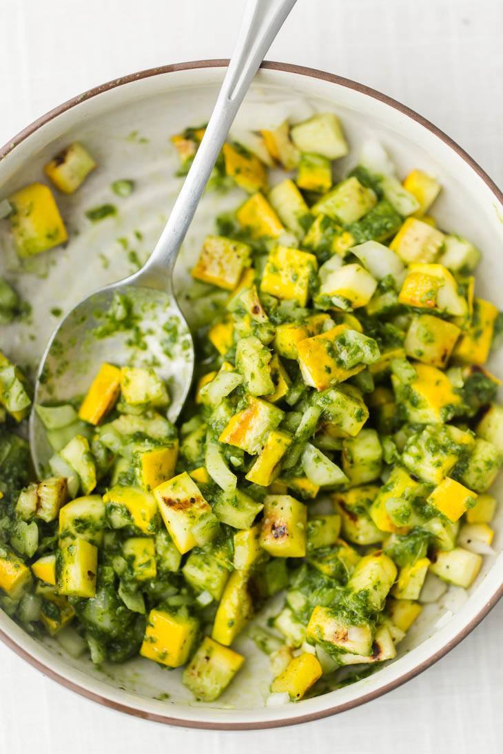 Grilled Pesto Summer Squash | http://todays-picks.store