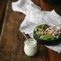 Roasted Garlic and Dill Dressing | @naturallyella