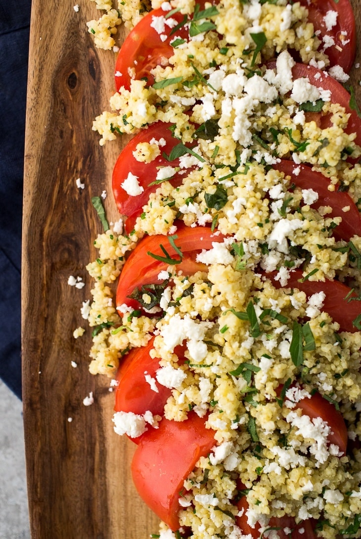 Herbed Millet with Fresh Tomatoes | http://todays-picks.store