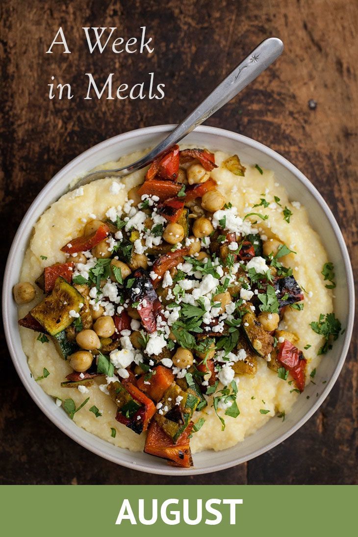 A Vegetarian Week in Meals | http://todays-picks.store