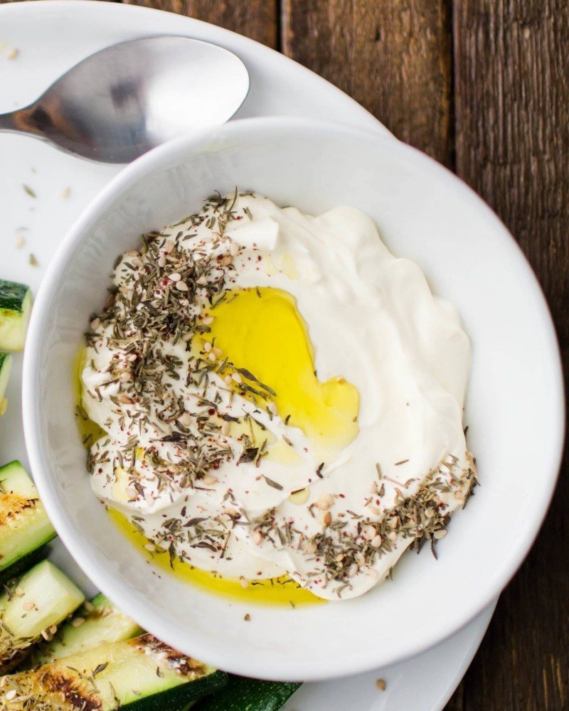 Lemon Labneh with Za'atar | http://todays-picks.store