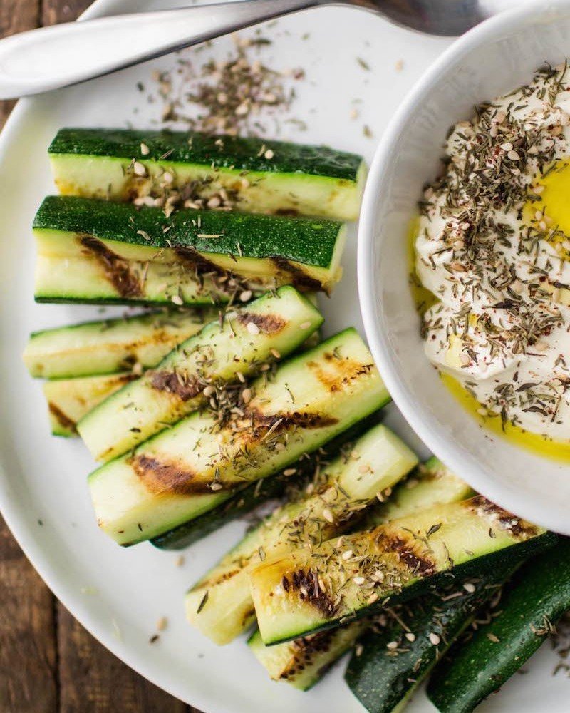Grilled Zucchini with Za'atar | http://todays-picks.store