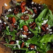 Za'atar Roasted Tomato Salad with Feta