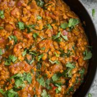 Spinach and Red Lentil Masala | @naturallyella