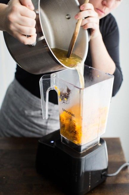 Roasted Kabocha Squash Soup