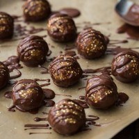 Buckeye Balls with Popped Quinoa