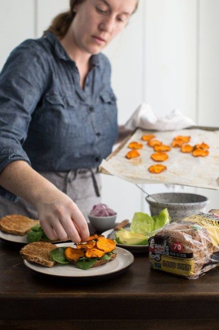 Sweet Potato Sandwich