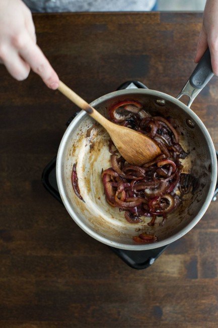 Making Balsamic Onions