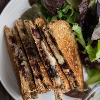 Grilled Cheese with Balsamic Onions