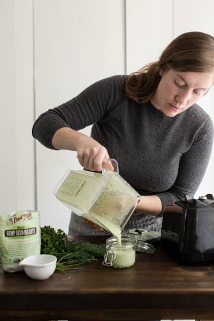 Easy Herbed Hemp Dressing