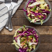 Quick Cabbage Salad with Peanuts