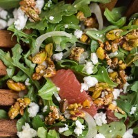 Grapefruit Salad with Sesame Pistachios