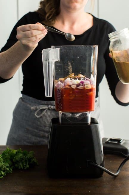 Making Enchilada Sauce