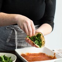 Stuffing Enchiladas
