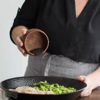 Adding Sesame Seeds