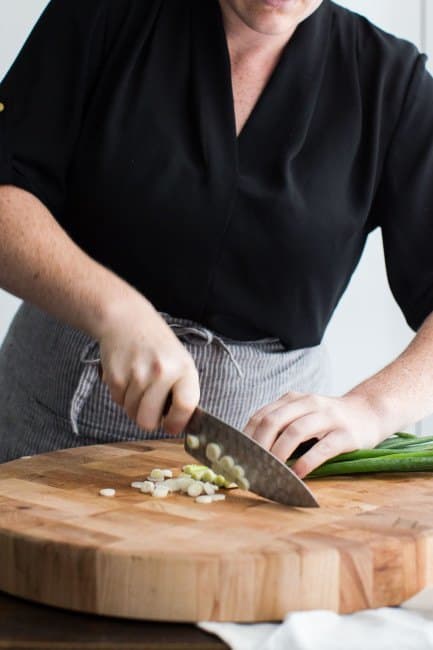 Dicing Scallions