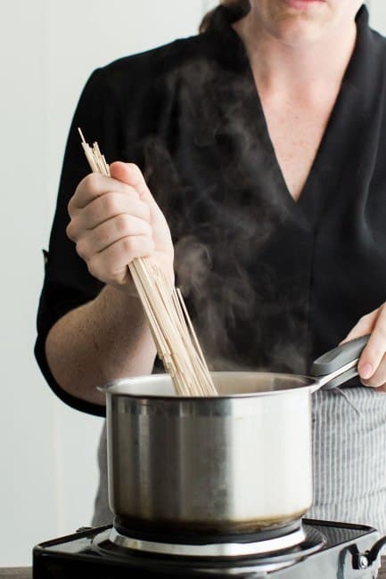 Cooking Soba Noodles