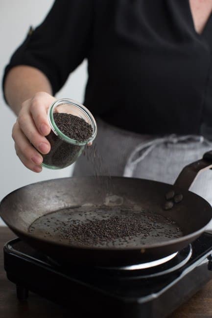 Toasting Sesame Seeds