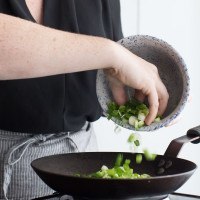 Cooking Scallions