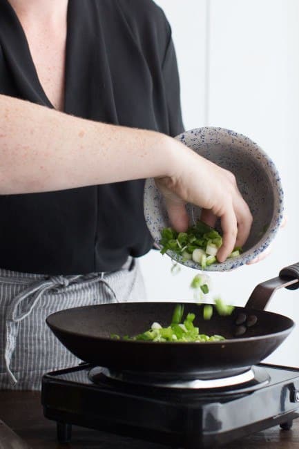 Cooking Scallions