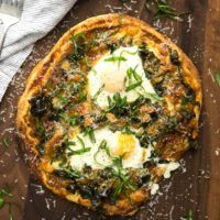 Garlicky Kale Pizza