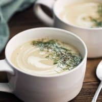 Sunchoke Soup with Fennel | Naturally Ella