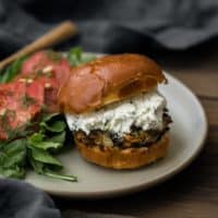 Wild Rice Veggie Sliders with Herbed Ricotta | Vegetarian Heartland