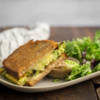 Broccoli Frittata Sandwich | Naturally Ella