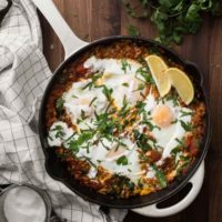 Ras El Hanout Farro Skillet | Naturally Ella