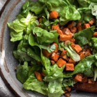 Sweet Potato Salad with Butter-Hazelnut Dressing | Naturally Ella