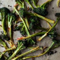 Chile Roasted Broccoli | Cooking Component | Naturally Ella