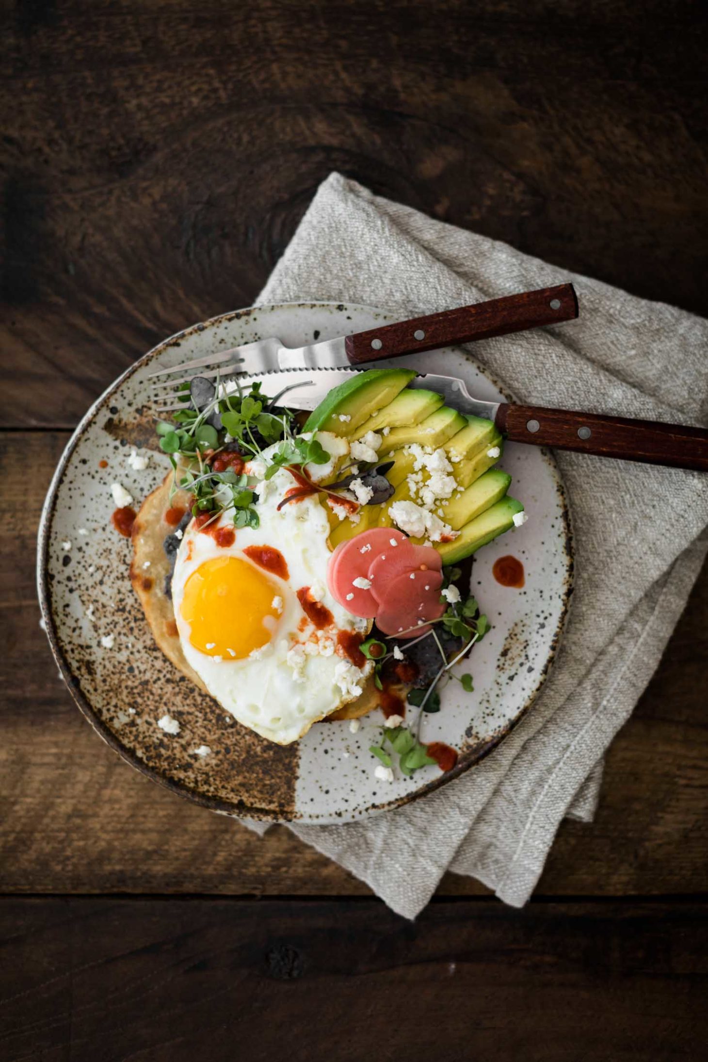 Breakfast Tostada from The Minimalist Kitchen